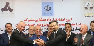 ایران و رنو بزرگترین قرارداد تولید خودرو را امضا کردند