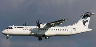 دو فروند هواپیمای خریداری شده ATR72 وارد تهران شد