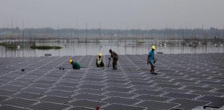 چین بزرگ ترین نیروگاه برق خورشیدی شناور جهان را راه اندازی کرد