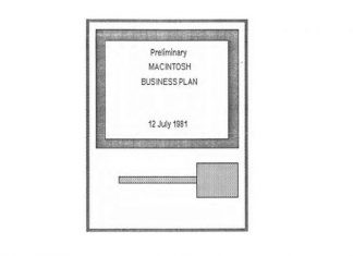 طرح کسب و کار اپل برای مک در سال ۱۹۸۱
