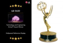 تلویزیون OLED الجی برنده جایزه ویژه در 72 امین مراسم سالیانه تکنولوژی و مهندسی EMMY AWARDS تلویزیون OLED الجی
