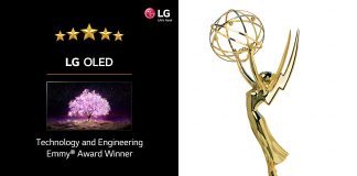 تلویزیون OLED الجی برنده جایزه ویژه در 72 امین مراسم سالیانه تکنولوژی و مهندسی EMMY AWARDS تلویزیون OLED الجی