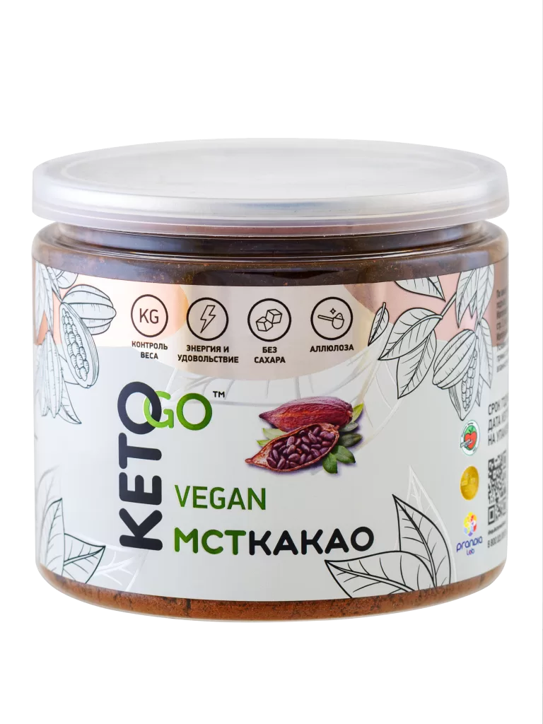 کتو کاکائو بدون شکر با MCT، برند KETO GO
پراندیا لب
