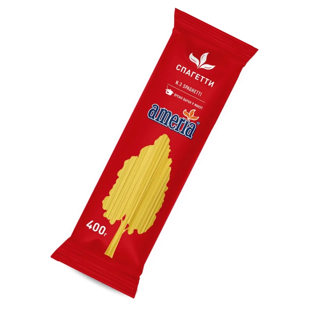 ماکارونی (اسپاگتی) Ameria شماره 003 – 4۰۰ گرمی