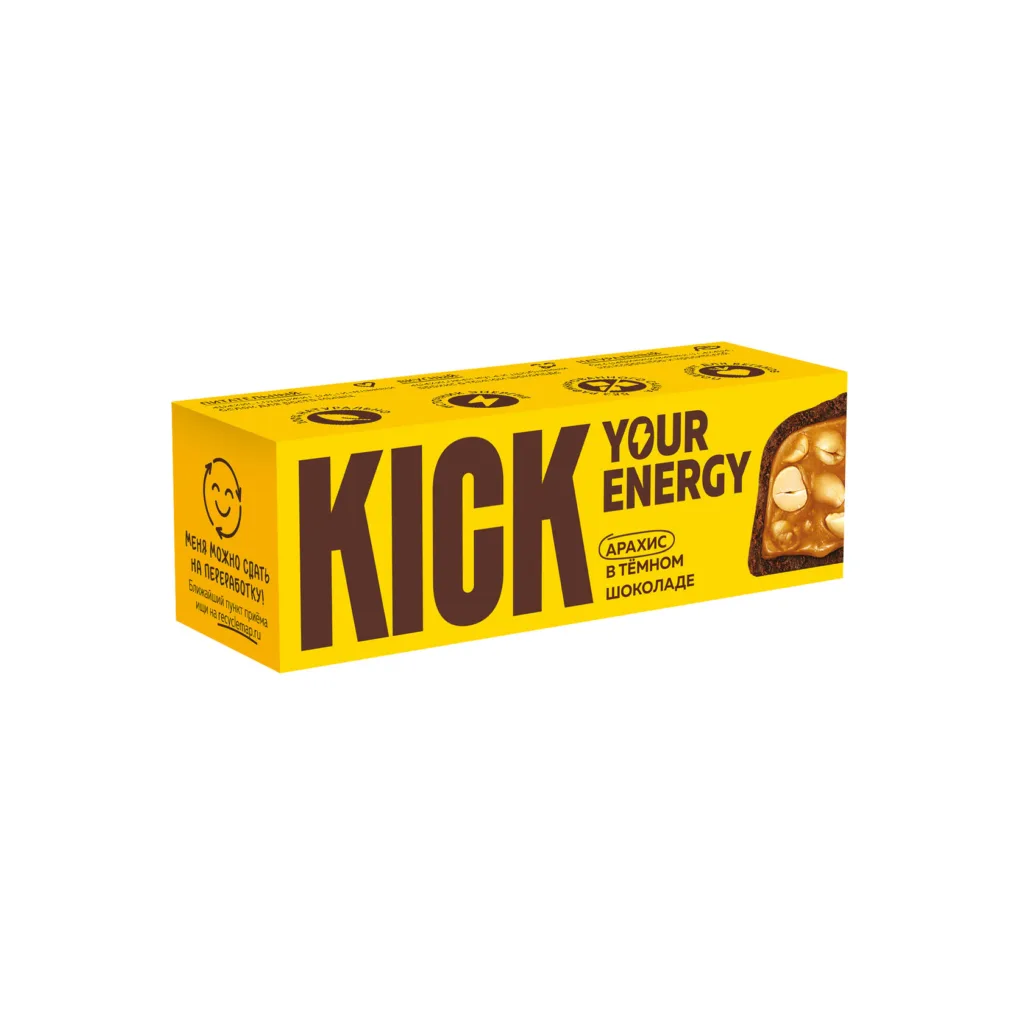 شکلات بار لعابدار KICK YOUR ENERGY