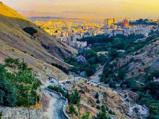 دره دارآباد؛ هوای تازه و مسیرهای پیاده‌روی