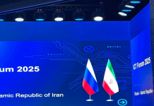 برگزاری دومین فروم تخصصی فاوای ایران در روسیه دومین فروم تخصصی فناوری اطلاعات و ارتباطات ایران در روسیه با راهبری و هماهنگی اداره کل راهبری طرحهای کلان فناورانه وزارت ارتباط