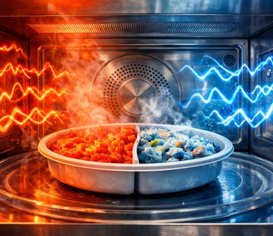 چرا غذا در مایکروفر بهصورت یکنواخت گرم نمیشود؟ چرا غذا در مایکروفر بهصورت یکنواخت گرم نمیشود؟