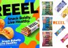 REEEL،میانوعدههای سالم با طعم و طراحی مدرن میانوعدههای سالم با طعم و طراحی مدرن، ساخت برند REEEL