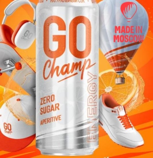 نوشیدنی انرژی‌زا «Go Champ» (آپریتیو، بدون شکر)، Fitroo