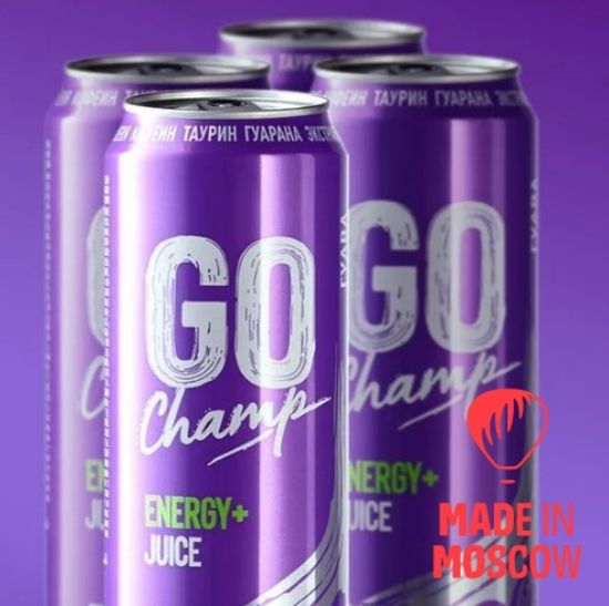 نوشیدنی انرژی‌زا «Go Champ» (گواوا–بلوبری)، Fitroo