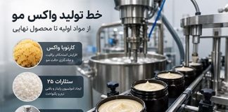 خط تولید واکس مو؛ از انتخاب مواد اولیه تا فرمولاسیون خط تولید واکس مو؛ از انتخاب مواد اولیه تا فرمولاسیون